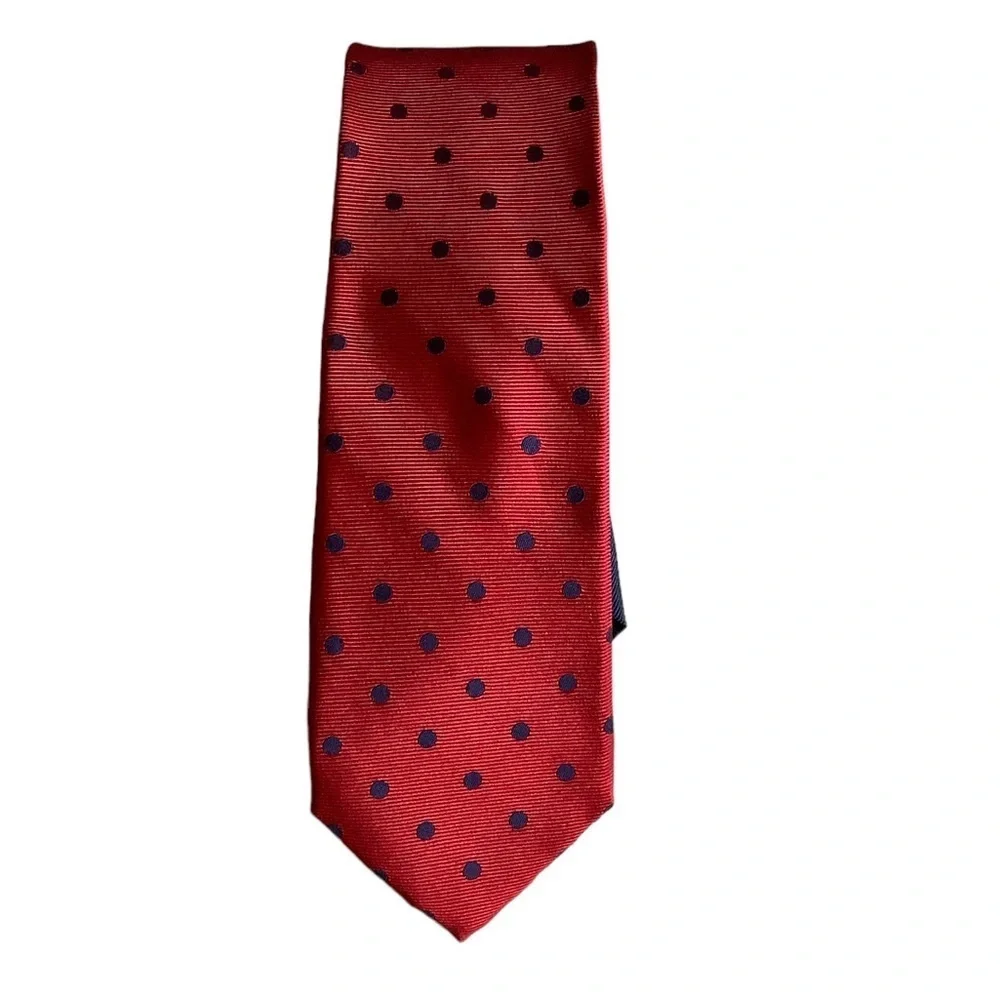 Tommy Hilfiger Silk Red Necktie